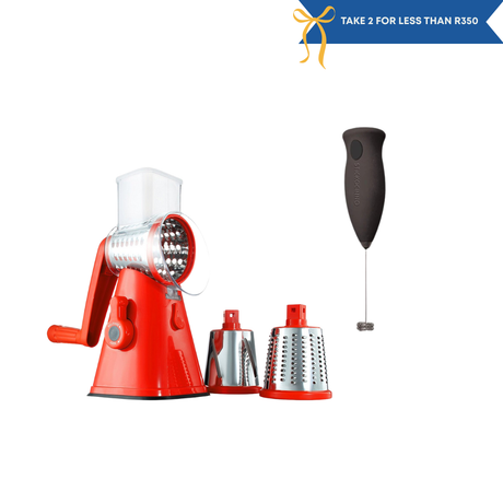 NutriSlicer + Milex Stick O Cinno Assorted colours