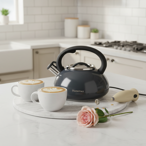 Homemax Stovetop Kettle + Milex Stick O Cinno Assorted Colours | BUNDLE