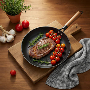 Royal Diamond Cast Iron Frying Pan 24cm