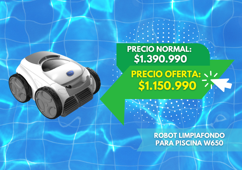 ROBOT LIMPIAFONDO PARA PISCINA W650