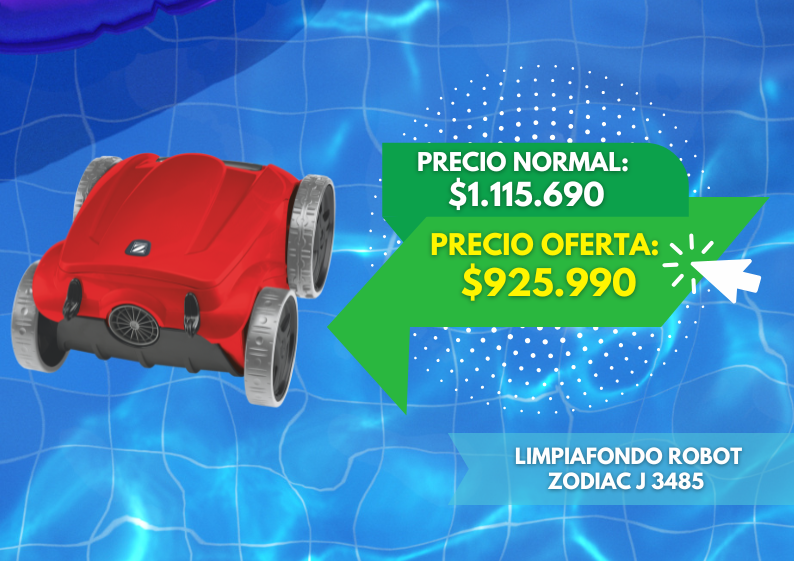 LIMPIAFONDO ROBOT ZODIAC J 3485