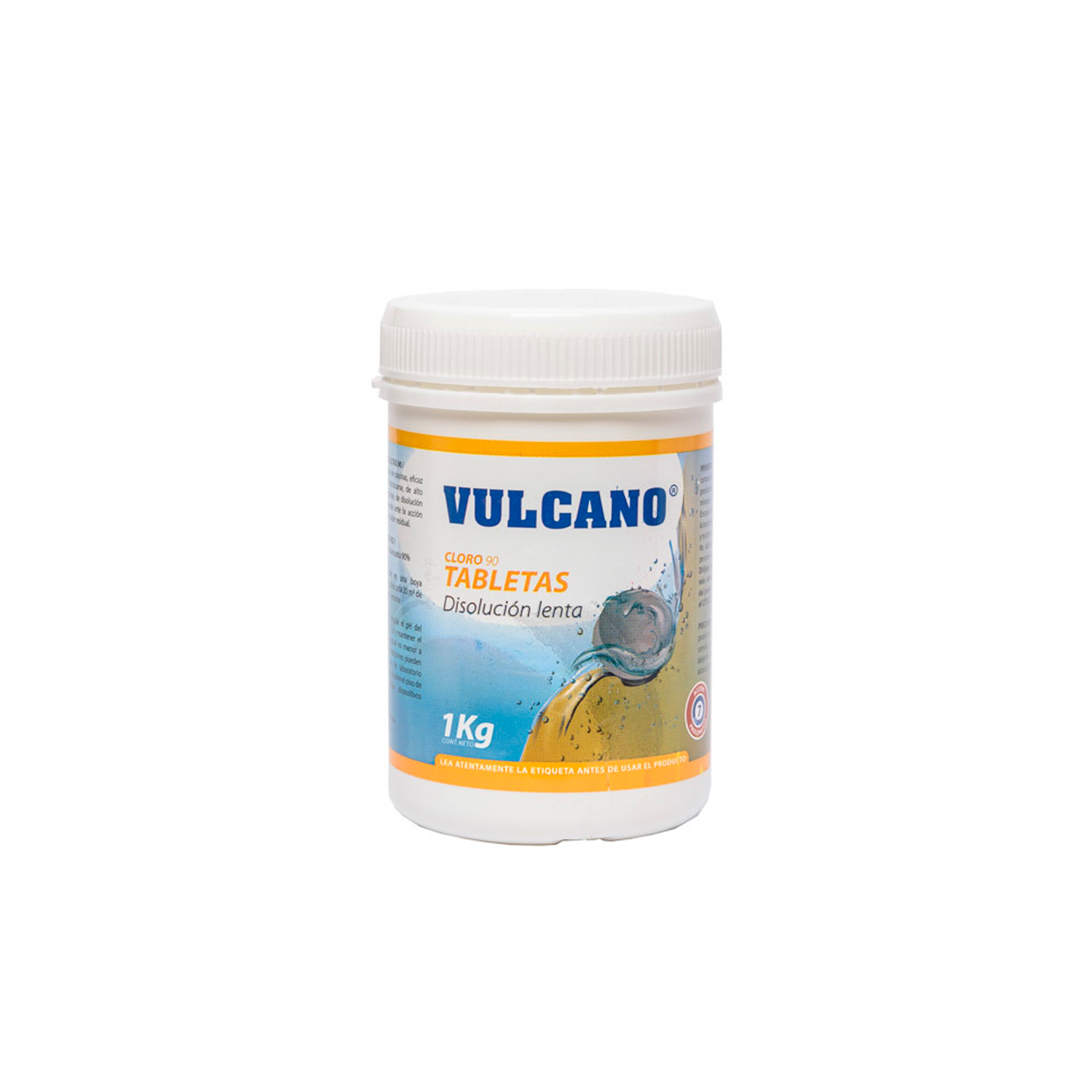 Image of CLORO TABLETA 1 KG VULCANO DISOLUCIÓN LENTA