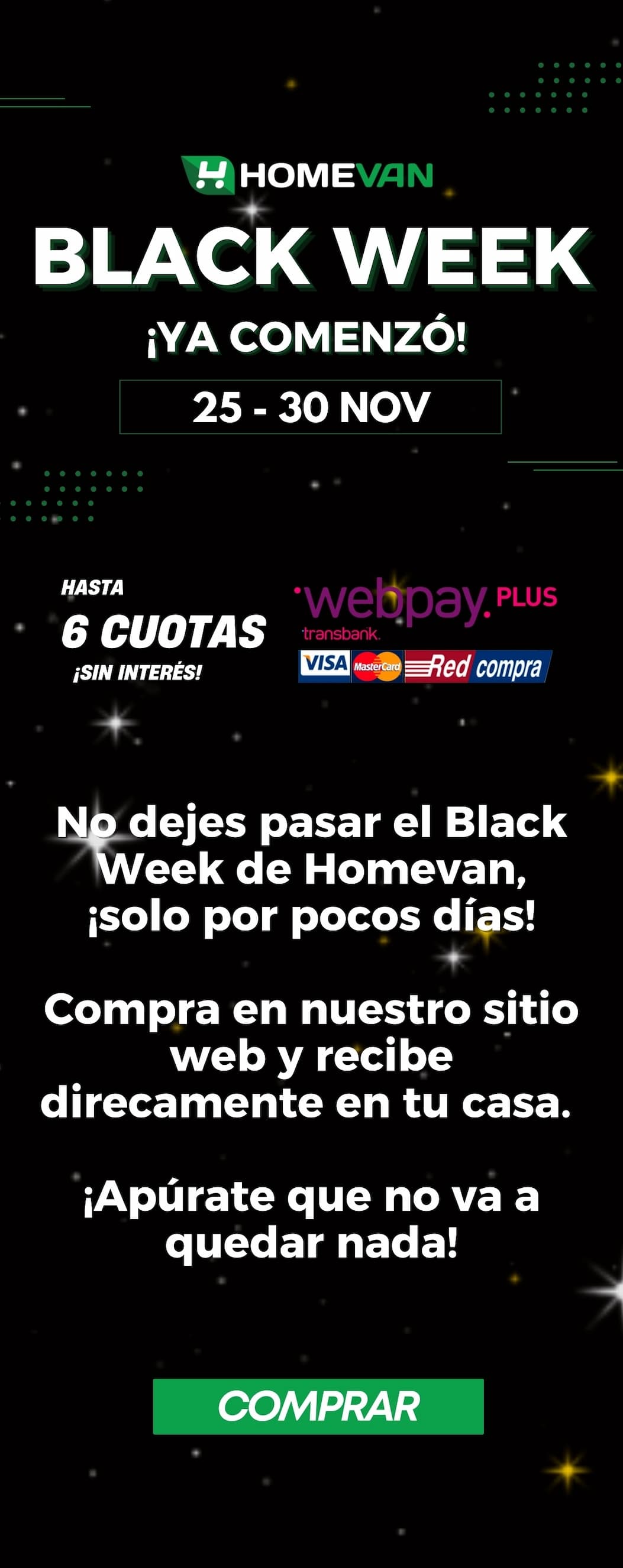 Black Week Homevan