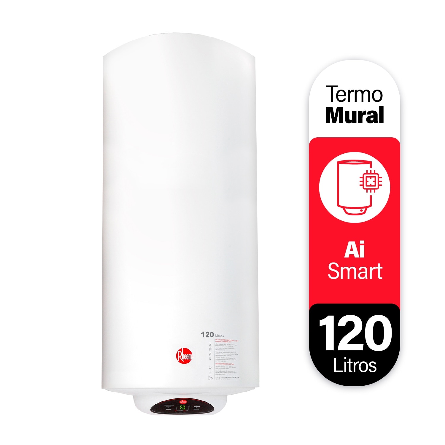 Image of TERMO ELECTRICO DIGITAL RHEEM 120 LITROS 220V 1,5KW