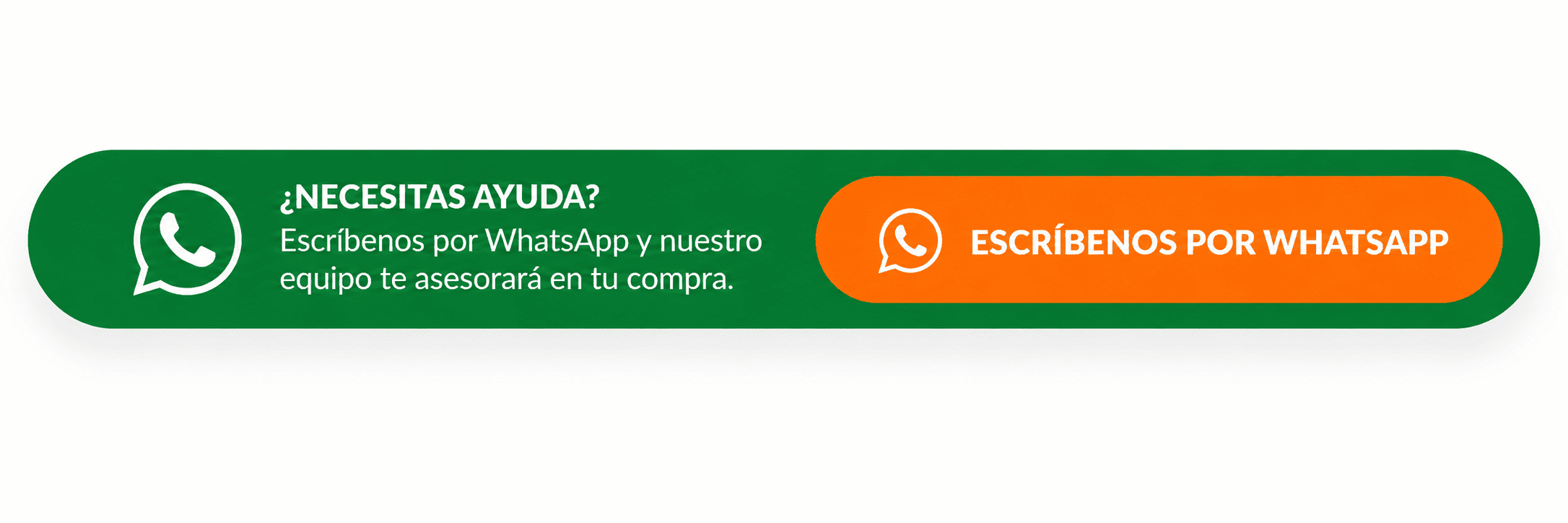 Escríbenos por WhatsApp