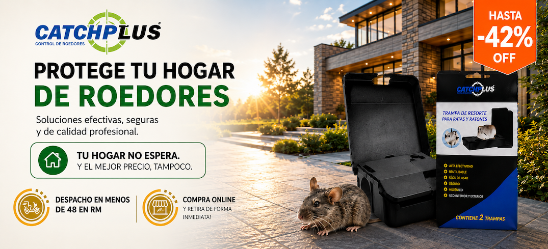 Protege tu hogar de roedores - Catchplus Homevan