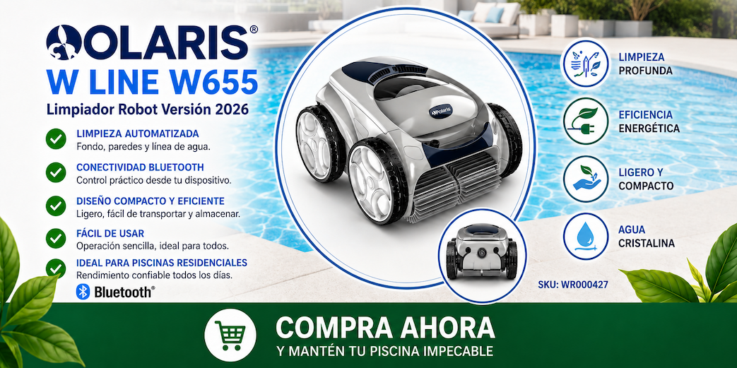 Limpiafondo Robot Polaris W-Line W655 versión 2026 en oferta