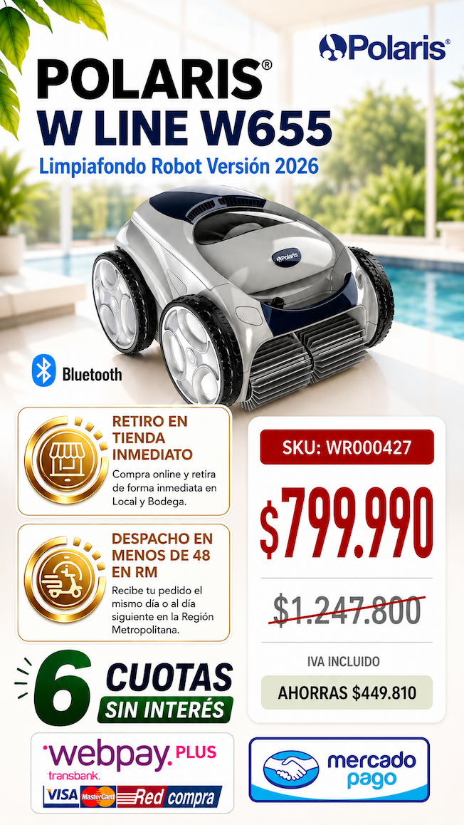 Tu piscina también entra en modo invierno Polaris W655 en oferta