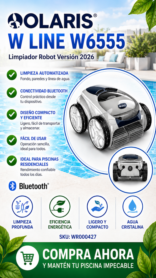 Limpiafondo Robot Polaris W-Line W655 versión 2026 en oferta