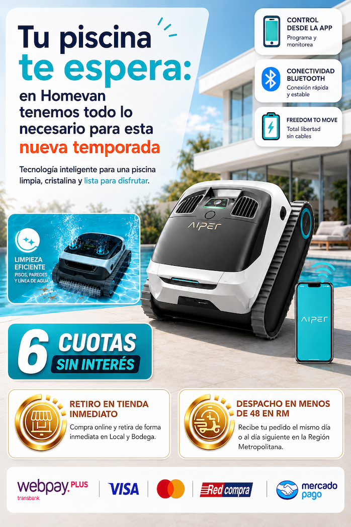Tu piscina te espera: en Homevan tenemos todo lo necesario para esta nueva temporada · Homevan