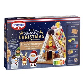 Dr. Oetker Knusperhäuschen Weihnachtsbastelspaß für Jung und Alt