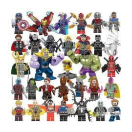 Neues 32-teiliges Marvel Avengers Superhelden-Comic-Minifiguren Geschenk für Kinder