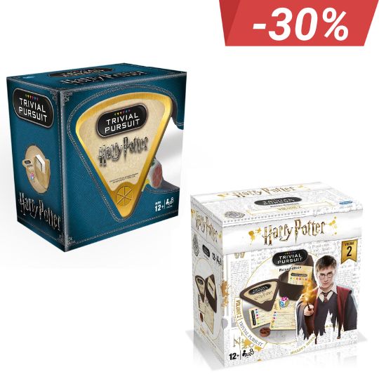 Trivial Pursuit Harry Potter Vol. 1 + Vol. 2 (Bundle) Sparpaket beide Spiele