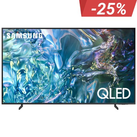 Samsung QLED Smart TV QE50Q60D 4K upscaling, quantum dots Fernseher & Samsung plus