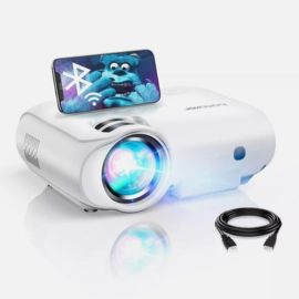 Projektor Beamer 421 Max Native 720P 300 ANSI Lumen 2.4G 5.8G Wi-Fi HDTV Bomaker