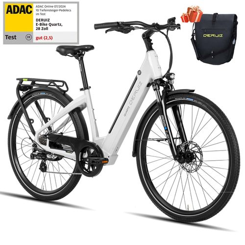 DERUIZ E-Bike Cityrad Elegantes City E-bike Pedelec 28 Zoll 644Wh