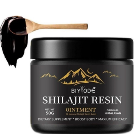 100 % Reines Himalaya Shilajit | 50g Weiches Harz | Organisch äußerst Wirksam