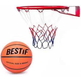 Basketballkorb Basketball Set für Kinder Korb 45cm Ball Gr. 5 Hoop Netz Ring