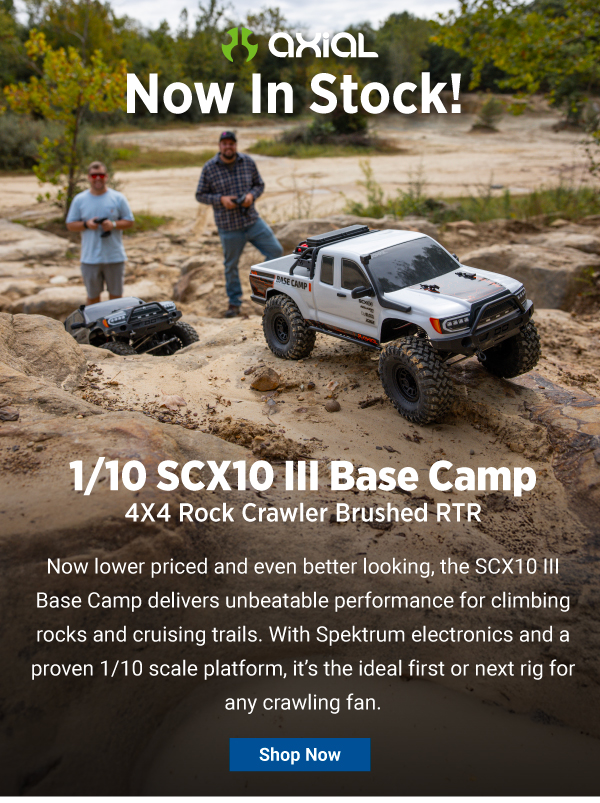 SCX10 III Base Camp RTR