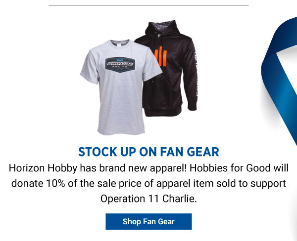 Stock up on fan gear