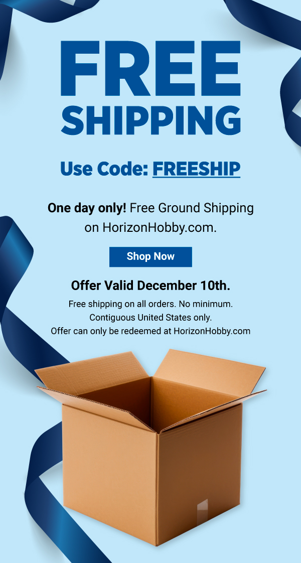 Free Shipping today only