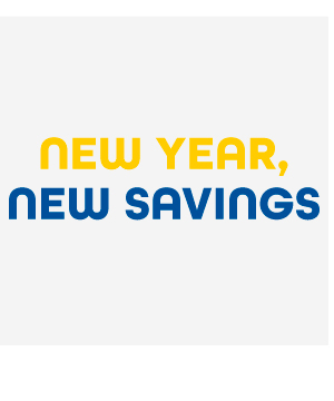 New Year Savings