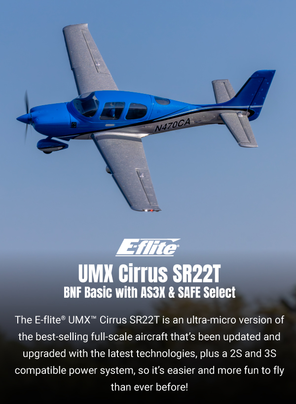 UMX Cirrus SR22T