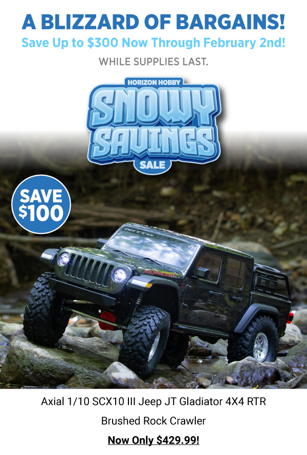 Snowy Savings SCX10 III