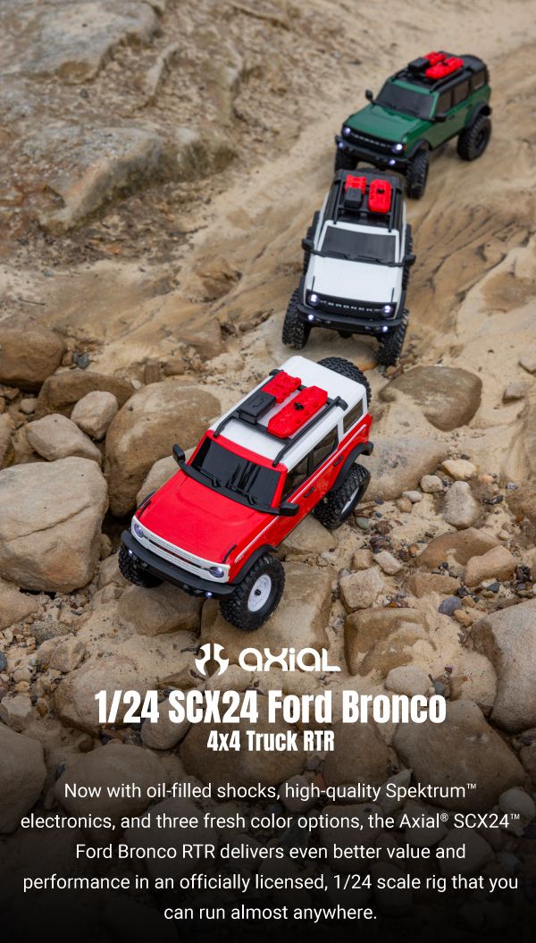 Axial 1/24 SCX24 Ford Bronco 4x4 RTR