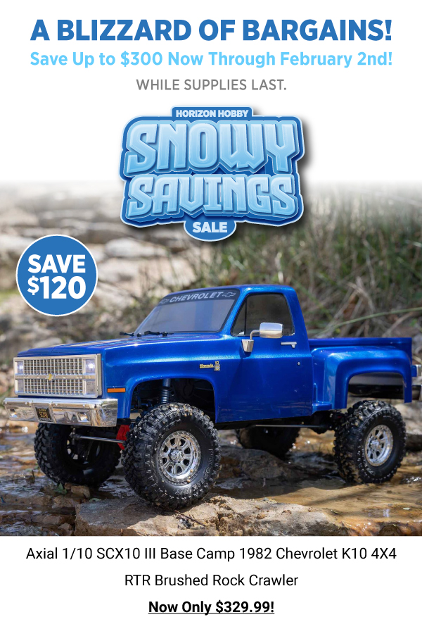 Snowy Savings Axial SCX10 III Base Camp