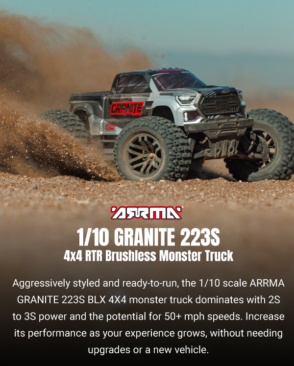 ARRMA 1/10 GRANITE 223S RTR