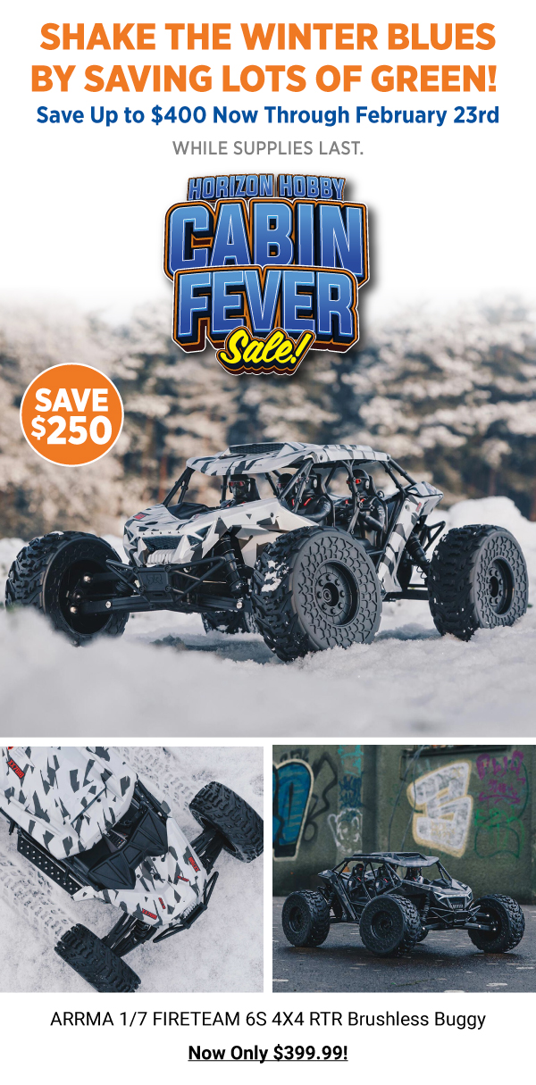 Cabin Fever Sale Shop Now