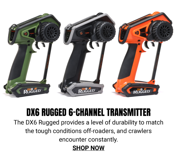 DX6 Rugged Transmitters