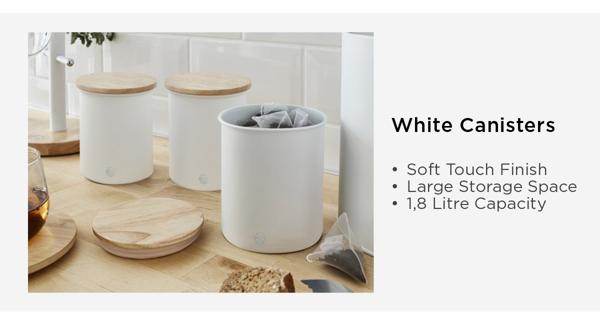 White Canisters