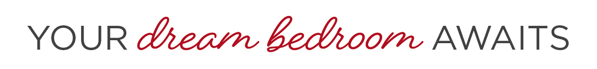 Your dream bedroom awaits