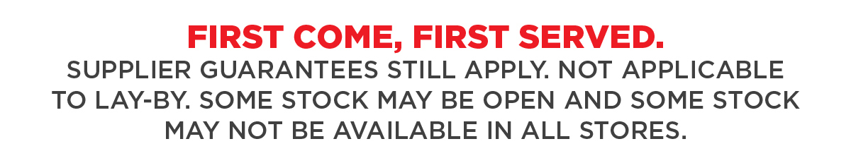 First Come, First Served