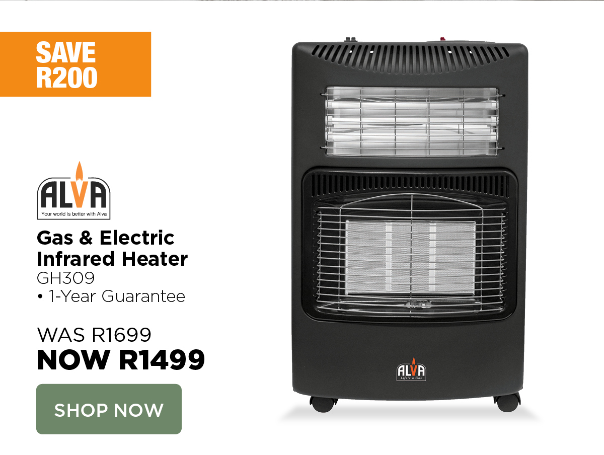 ALVA Gas Electric Heater