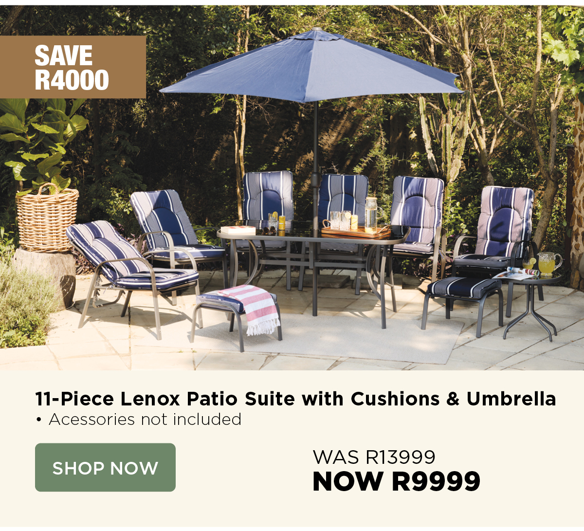 11-Piece Lenox Patio Suite
