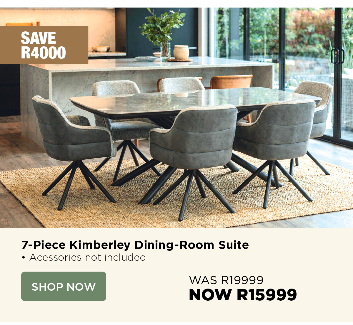 7-Piece Kimberley Dining-Room Suite