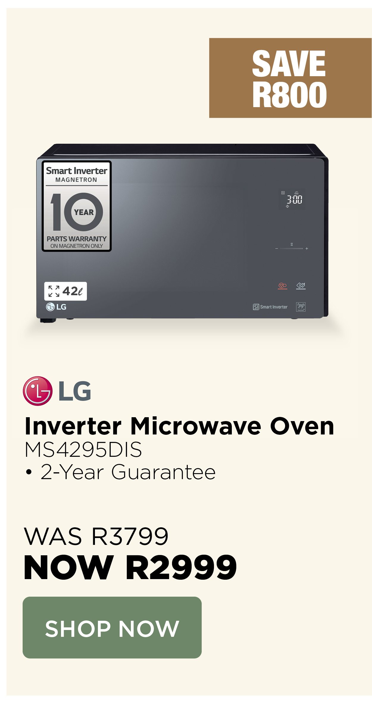 LG Inverter Microwave Oven