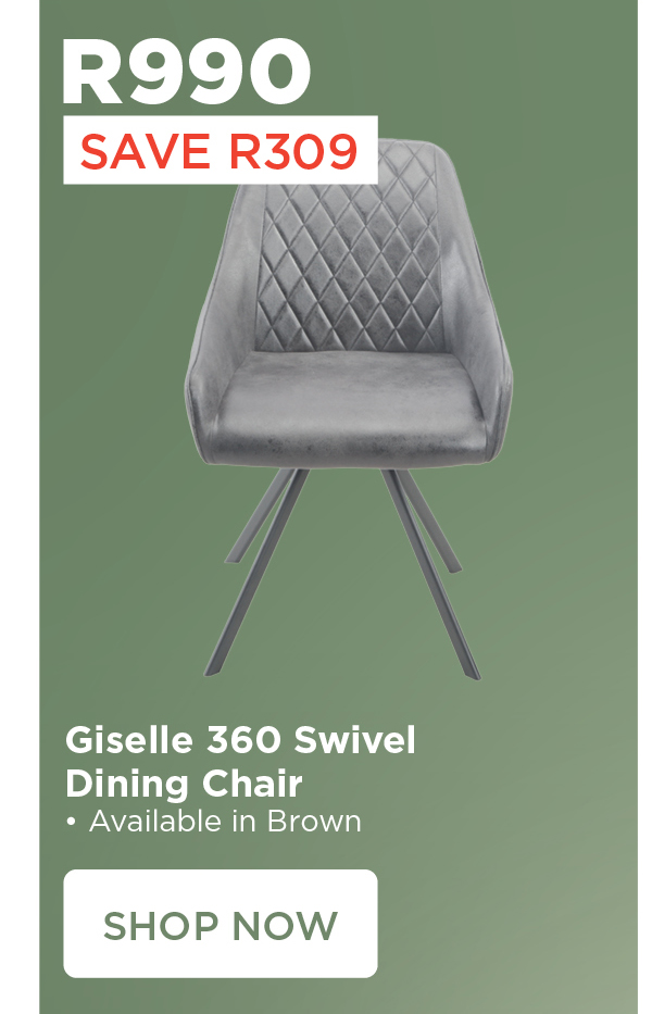 Giselle 360 Swivel Dining Chair 