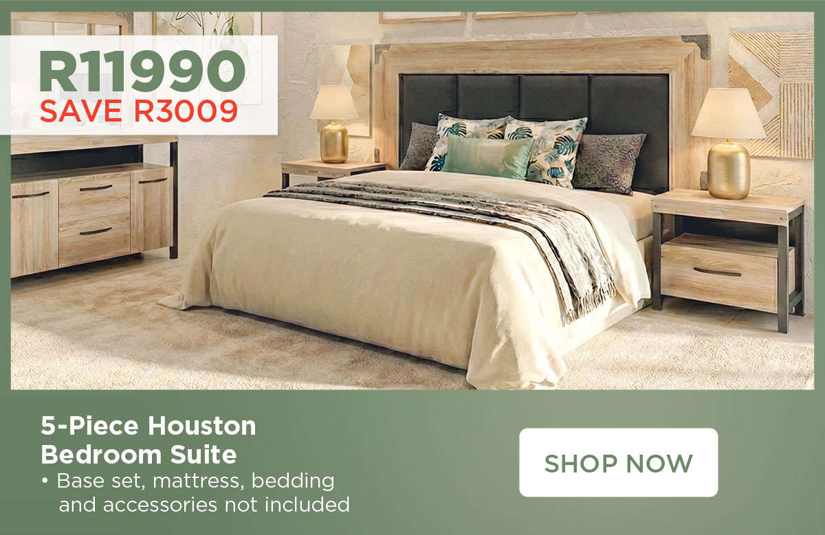 5-Piece Houston Bedroom Suite