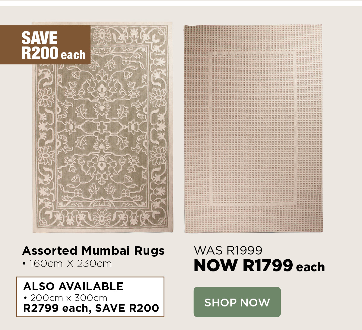 Assorted Mumbai Rugs