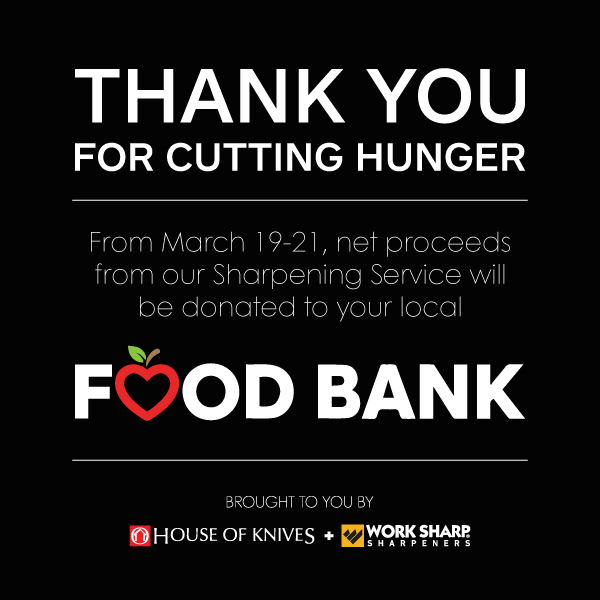 Sharpening Event Food Bank