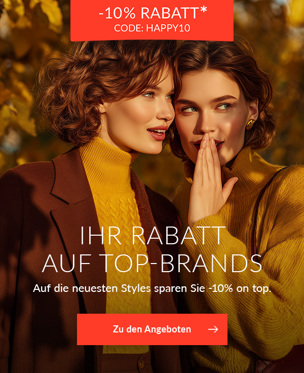 10% Gutschein auf ausgewählte Marken