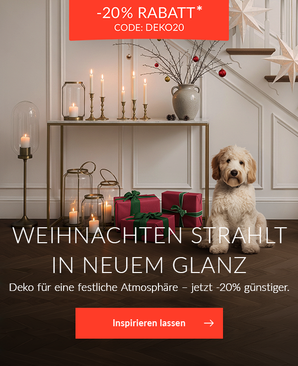 Weihnachtliche Dekowelt mit Gutschein