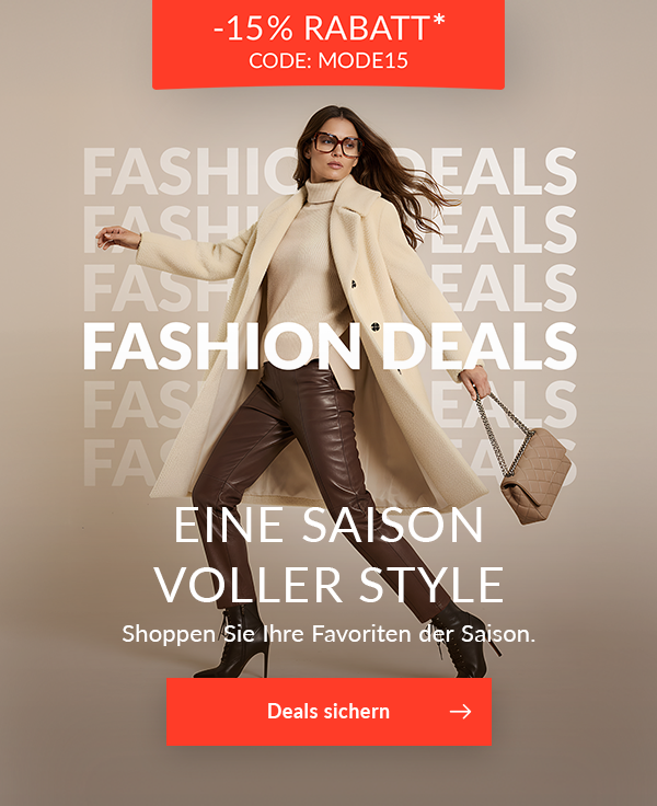 Fashion Deals mit Gutschein