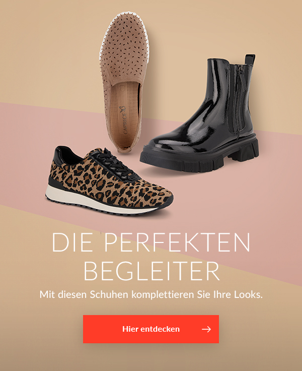 Schuhe, Ihre perfekten Begleiter