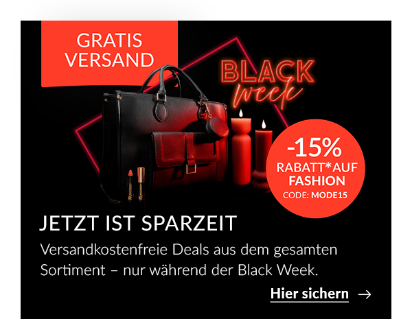 Black Week: Jetzt ist Sparzeit