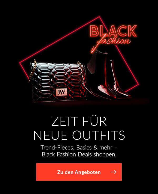 Mode zur Black Week mit Gutschein